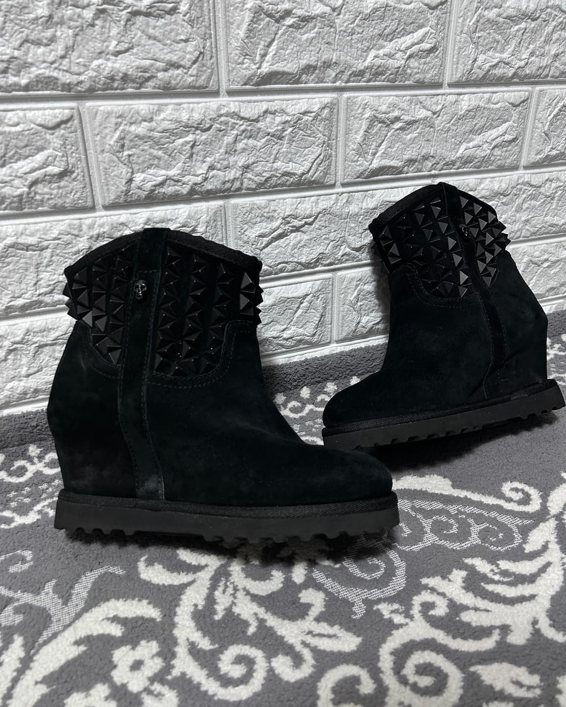 Ash 아쉬 스터드 웨지힐 스웨이드 부츠 상품이미지4