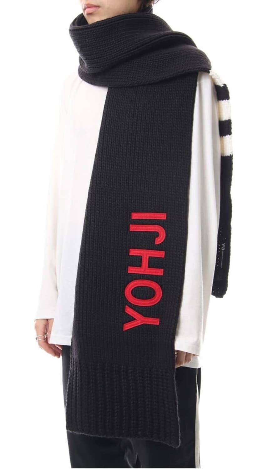 Y-3 와이쓰리 요지야마모토 아디다스 오버사이즈 머플러 목도리 상품이미지10