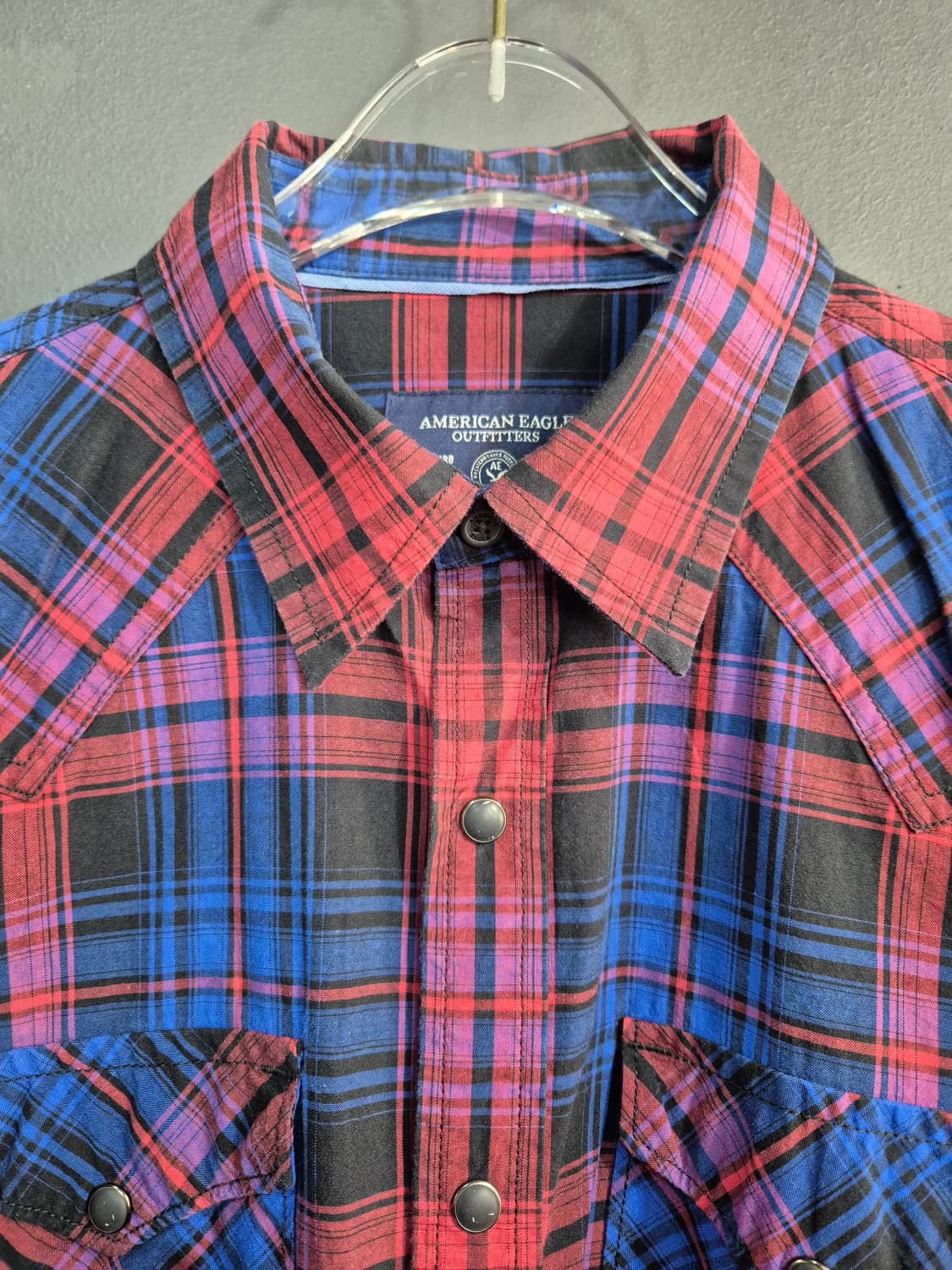 아메리칸이글 체크 셔츠 M/M 한국남자 L 상품이미지3