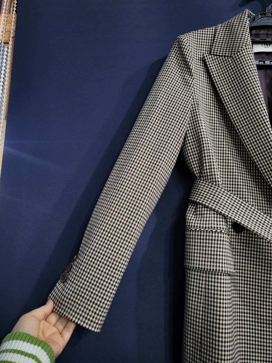 라인 어디션 벨티드 자켓 상품이미지3