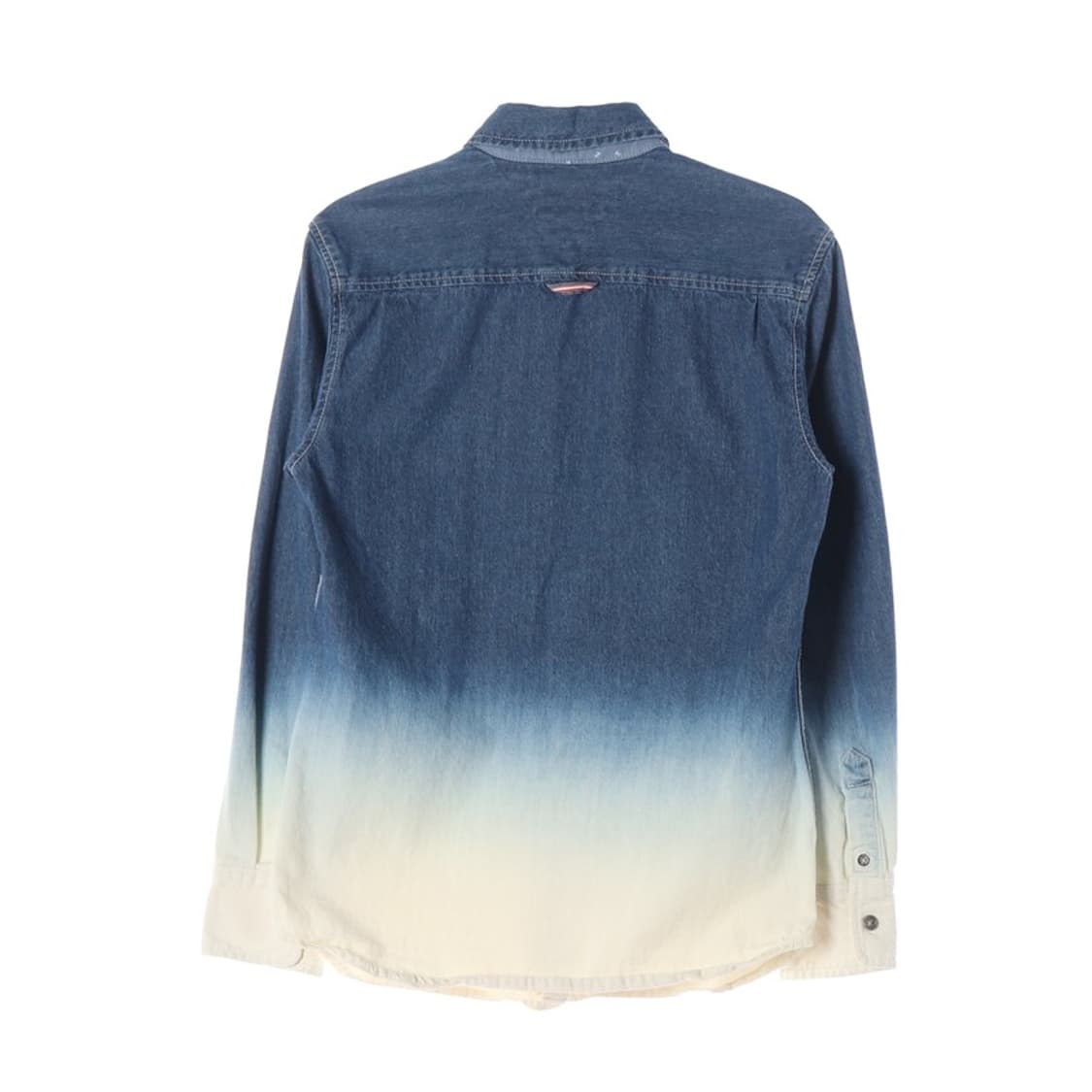 타미힐피거 데님 옴브레 그라데이션 데님 셔츠 XS 상품이미지2