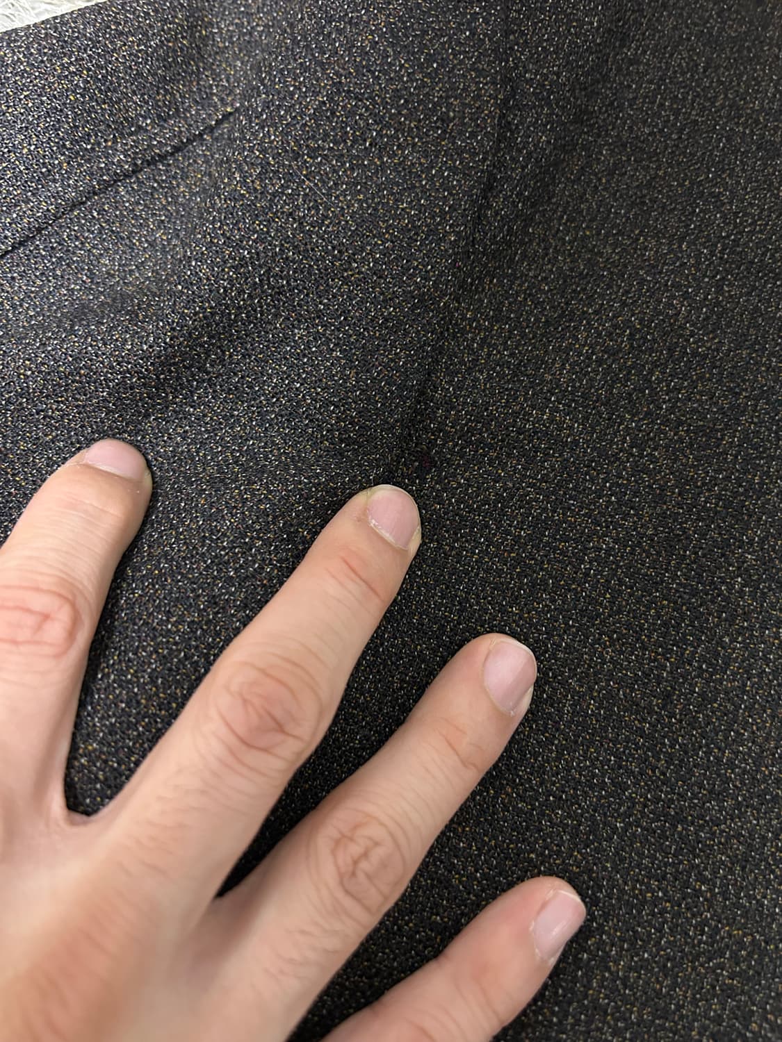 일제 커스텀 울 트랜치코트 사이즈 105 상품이미지4