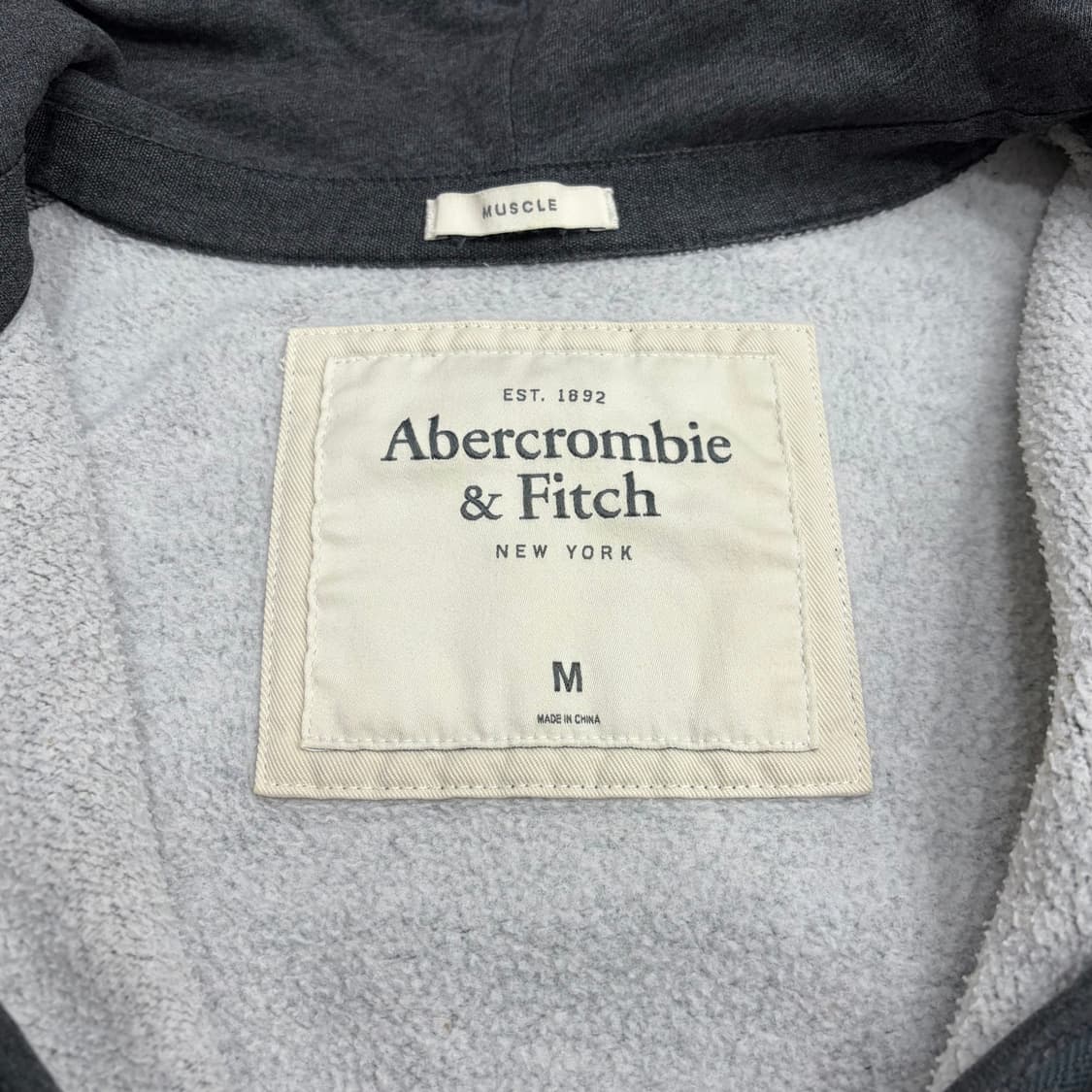 아베크롬비 기모 후드집업 m 실측 100 L 정도 상품이미지2