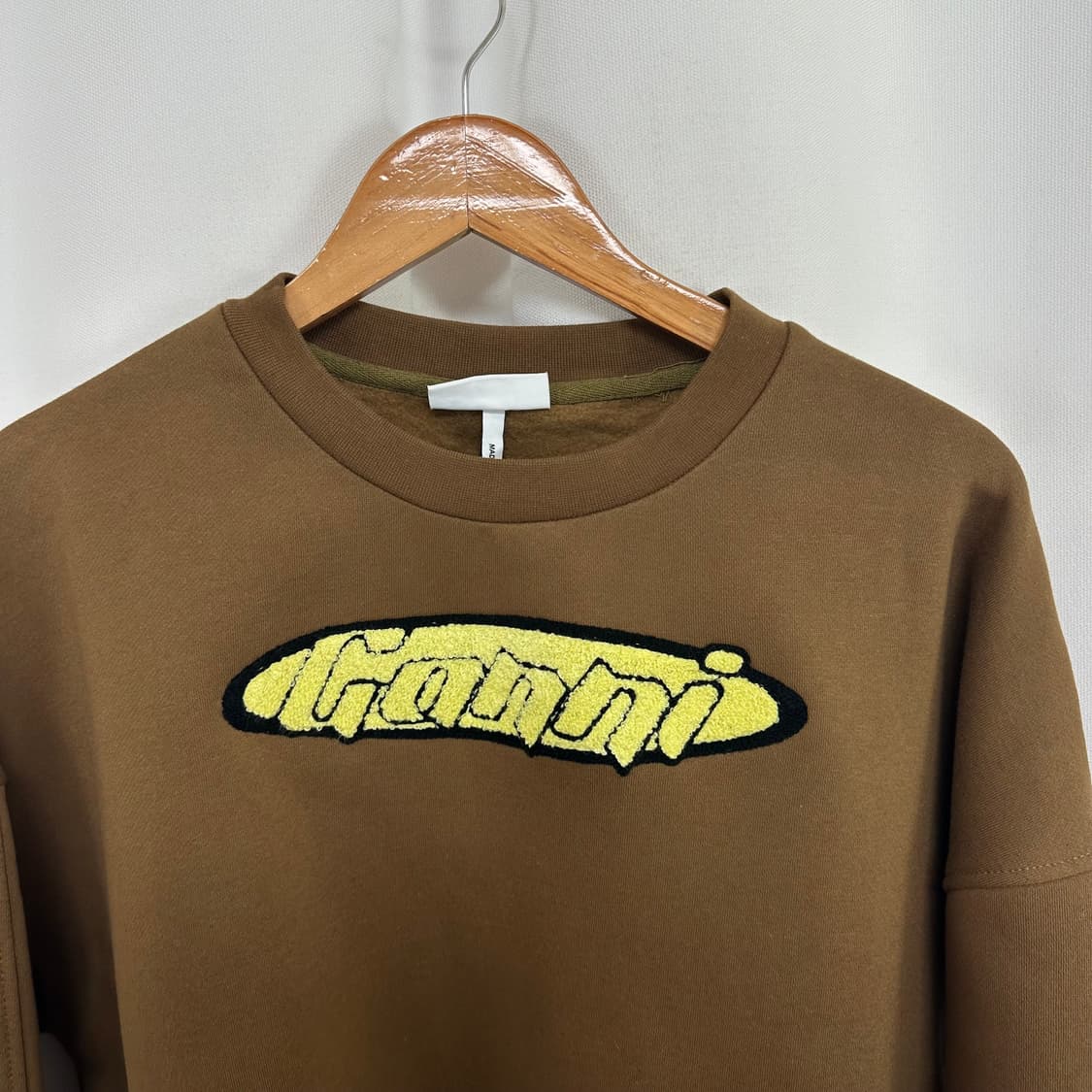 GANNI 가니 여자 기모 맨투맨 티셔츠 M (미착용새제품) 상품이미지2