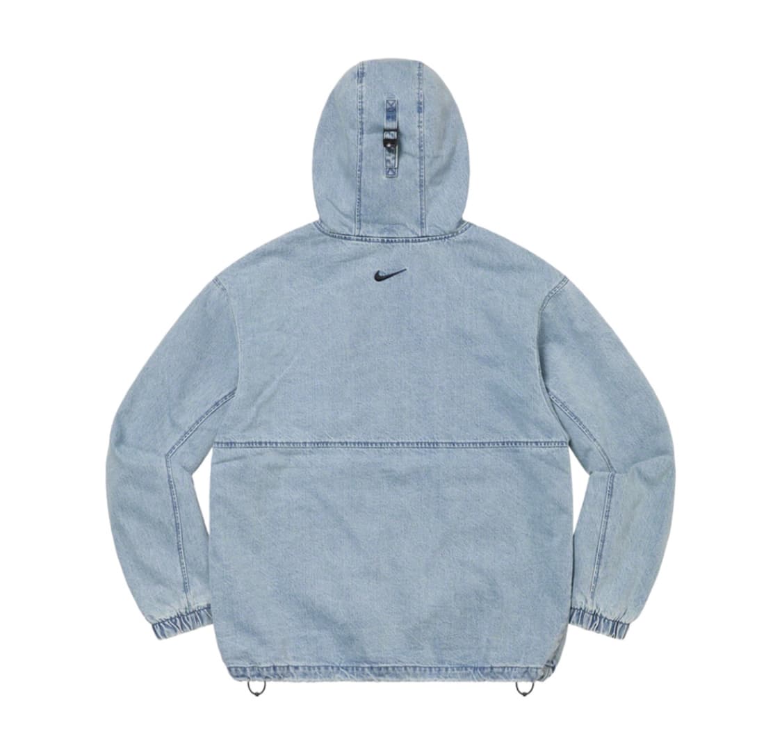 [M][100] 슈프림 x 나이키 ACG 데님 풀오버 워시드 블루 상품이미지10