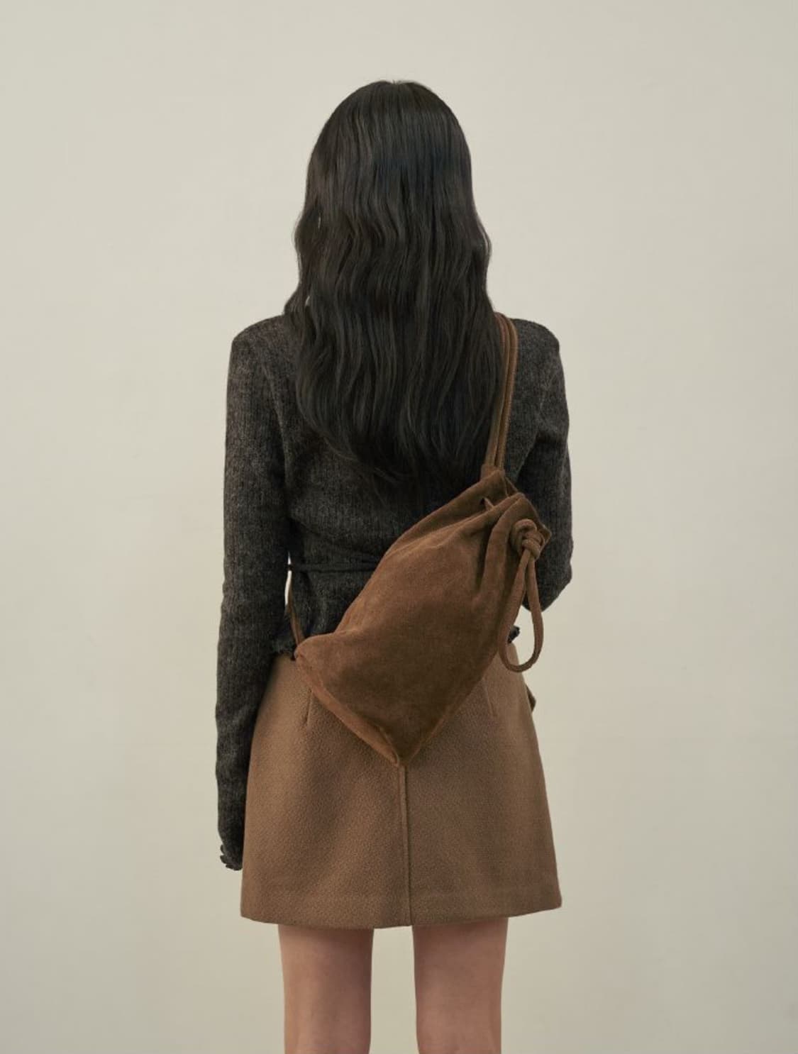 아우로 스웨이드 백 상품이미지3