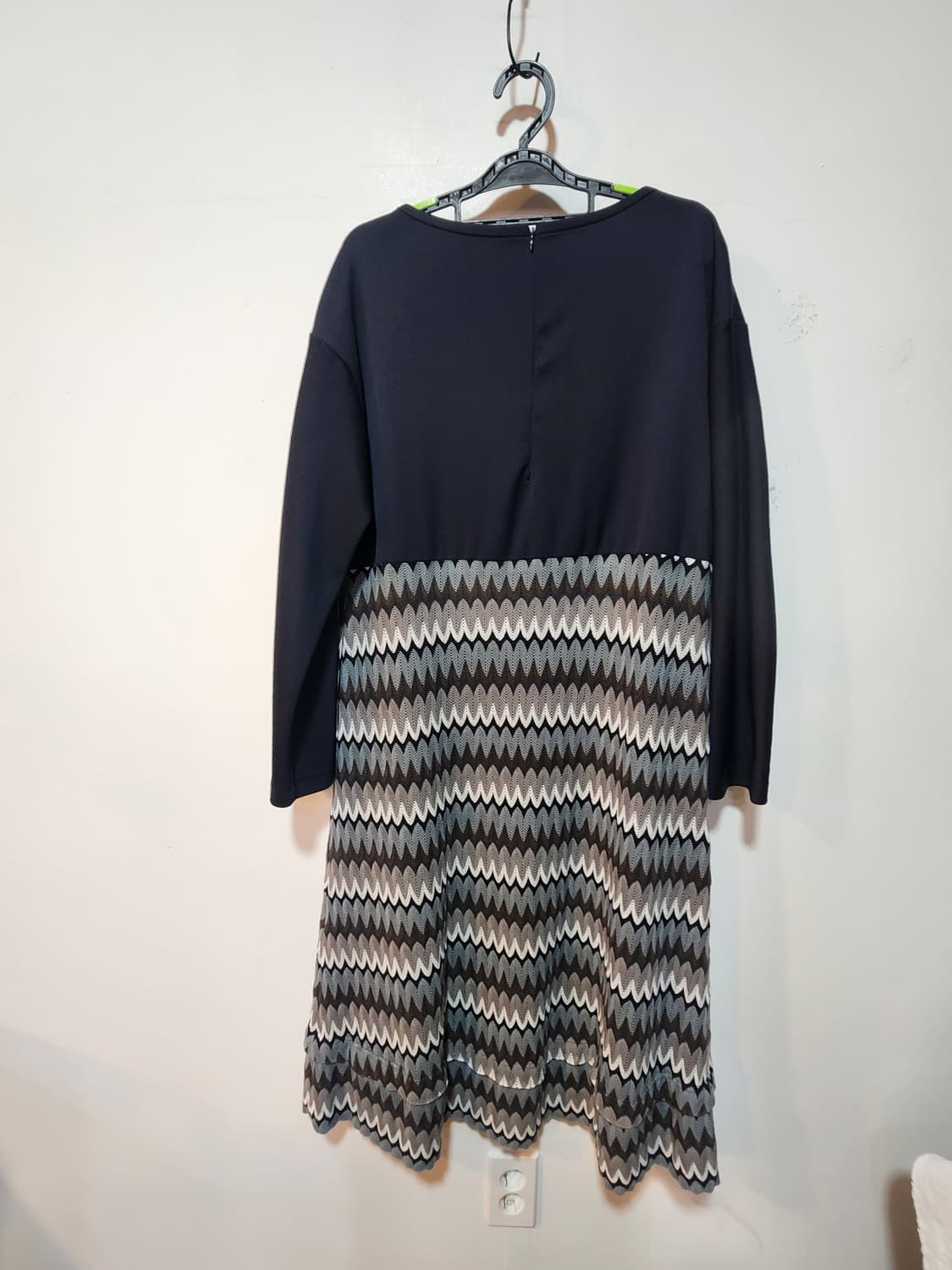 김동순 울티모 패턴 배색 원피스 FREE 상품이미지3