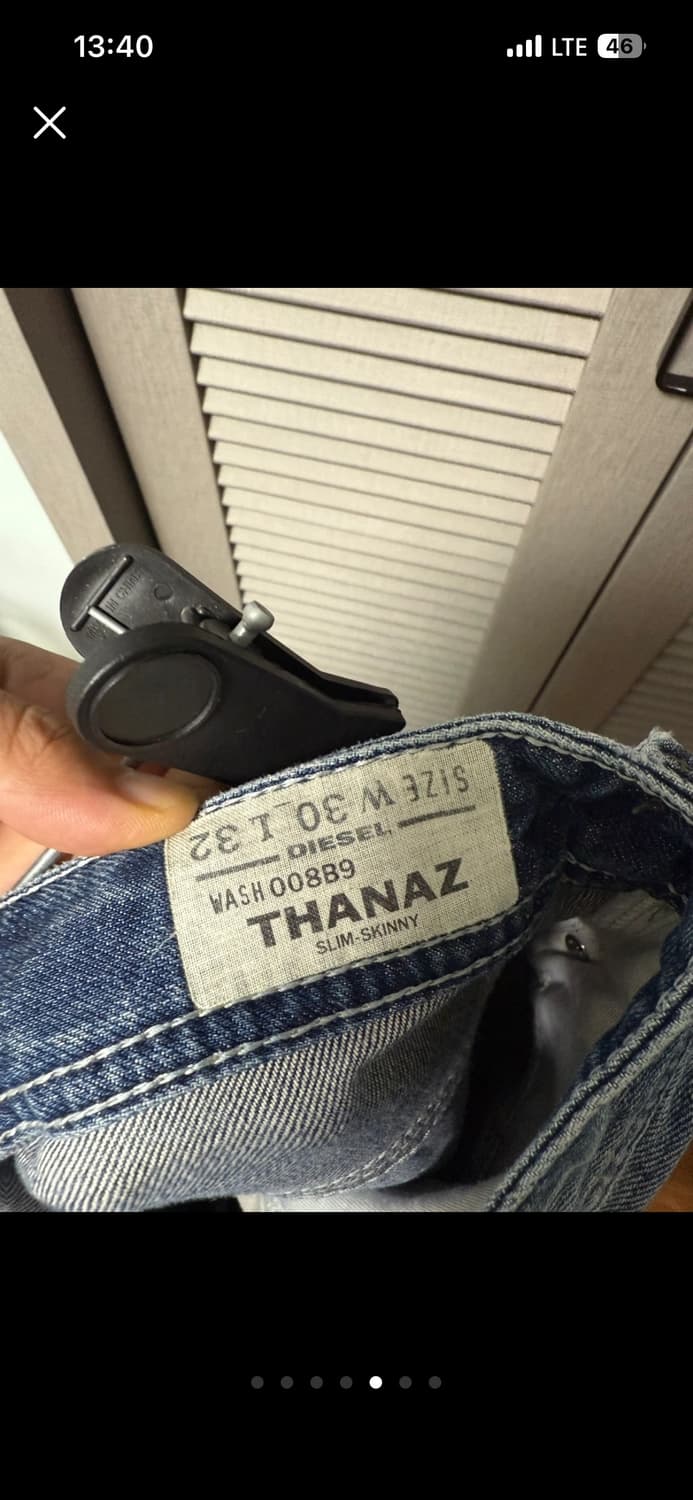 디젤 타나즈 워싱 데님 상품이미지5