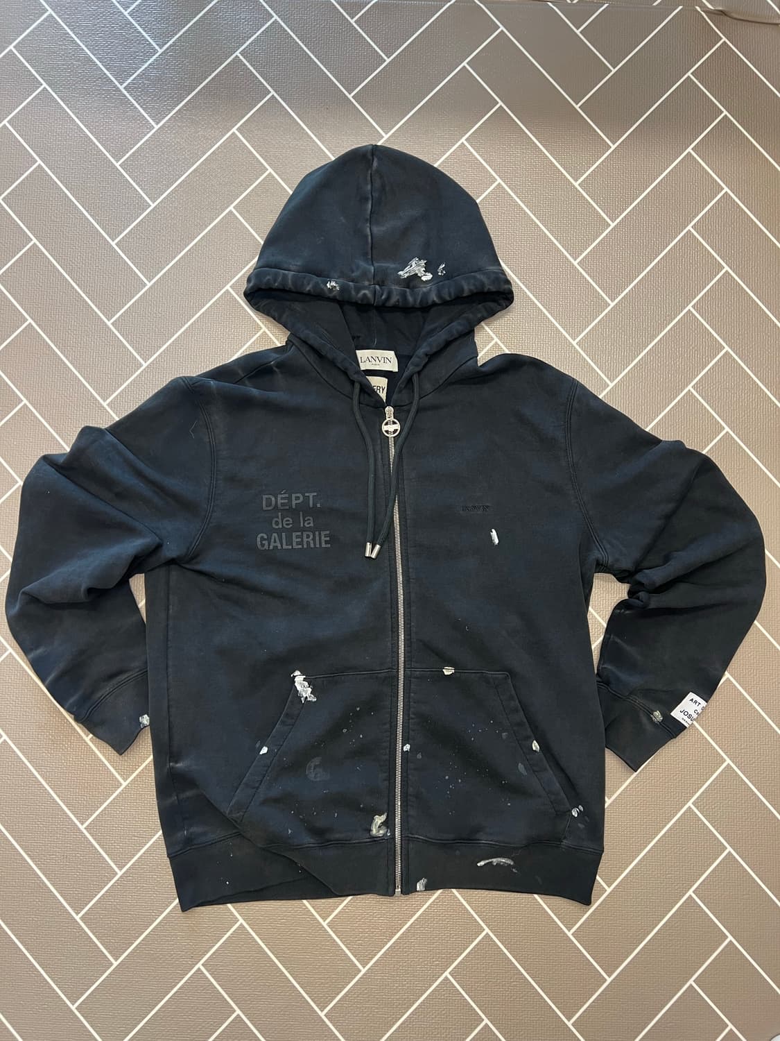 갤러리 디파트먼트 랑방 페인팅 후드집업 상품이미지1