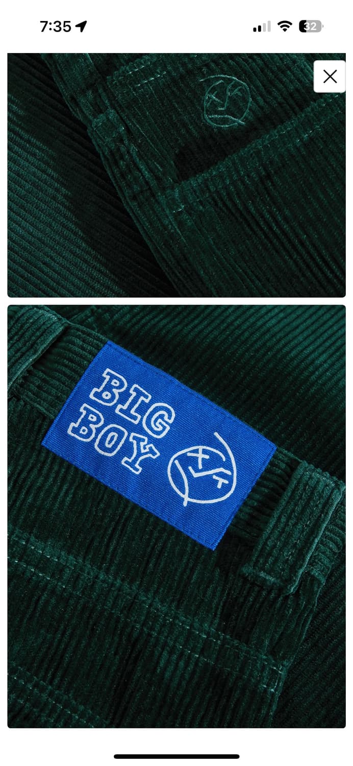 폴라스케이트 빅보이 코듀로이 팬츠 상품이미지2