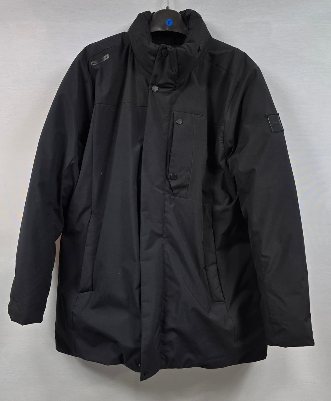 밀레 골프 22FW 남성 패딩 코트 블랙 100 상품이미지3