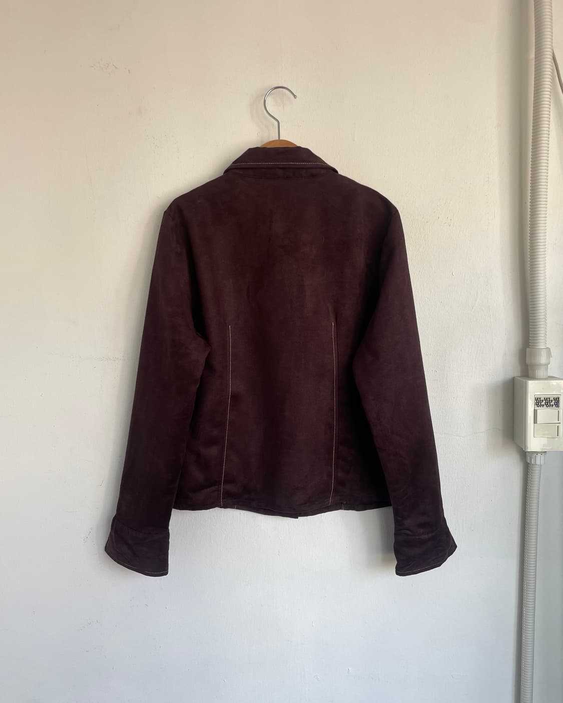 Vegan suede shirt 상품이미지5