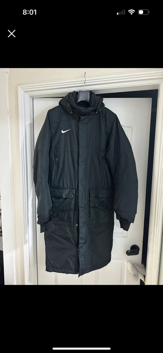 나이키 벤치 코트 블랙 패딩 점퍼 상품이미지1