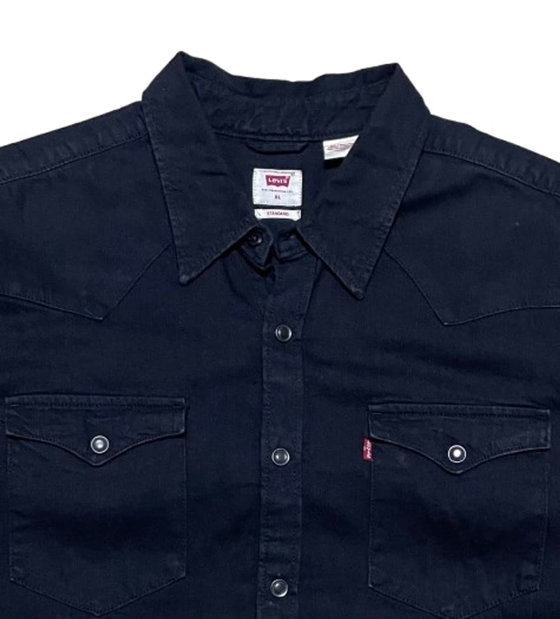 [XL]리바이스 바스토우 웨스턴 셔츠 블랙 상품이미지3