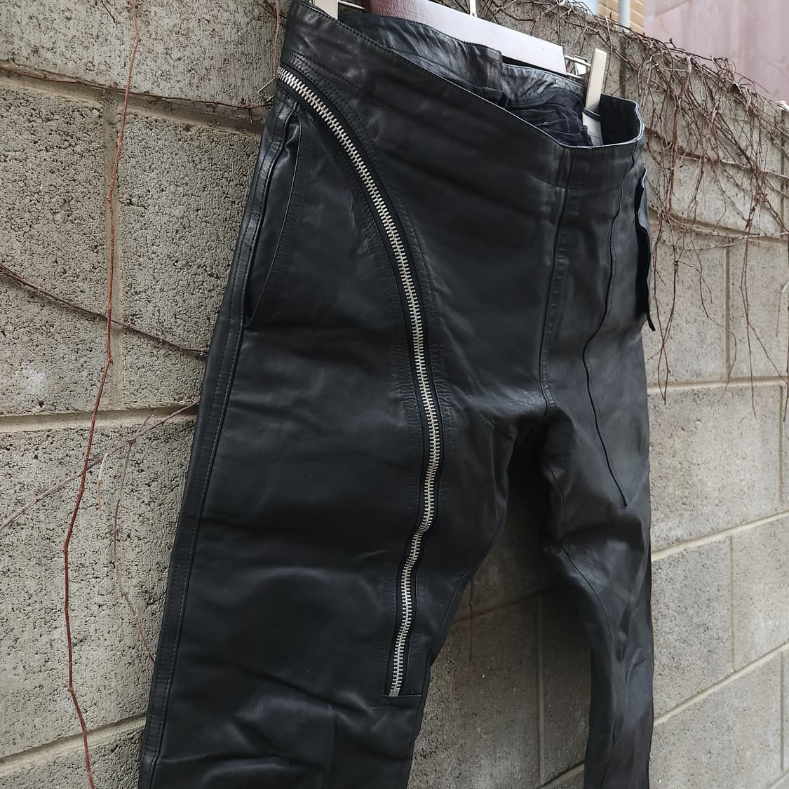 [50] 16ss 릭오웬스 Aircut Leather 팬츠 상품이미지4