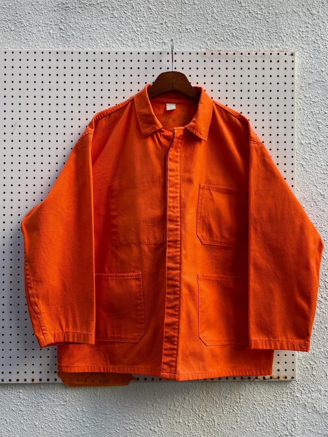 VINTAGE ORANGE FRENCH WORK 오렌지프렌치워크자켓 상품이미지1