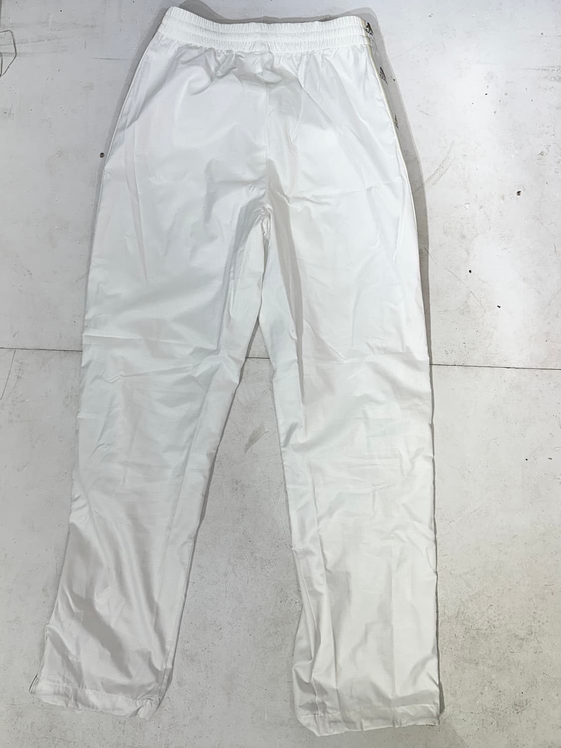 아디다스 화이트 사이드 라인 로고 와이드 트레이닝 바지 트랙 팬츠 M 상품이미지5