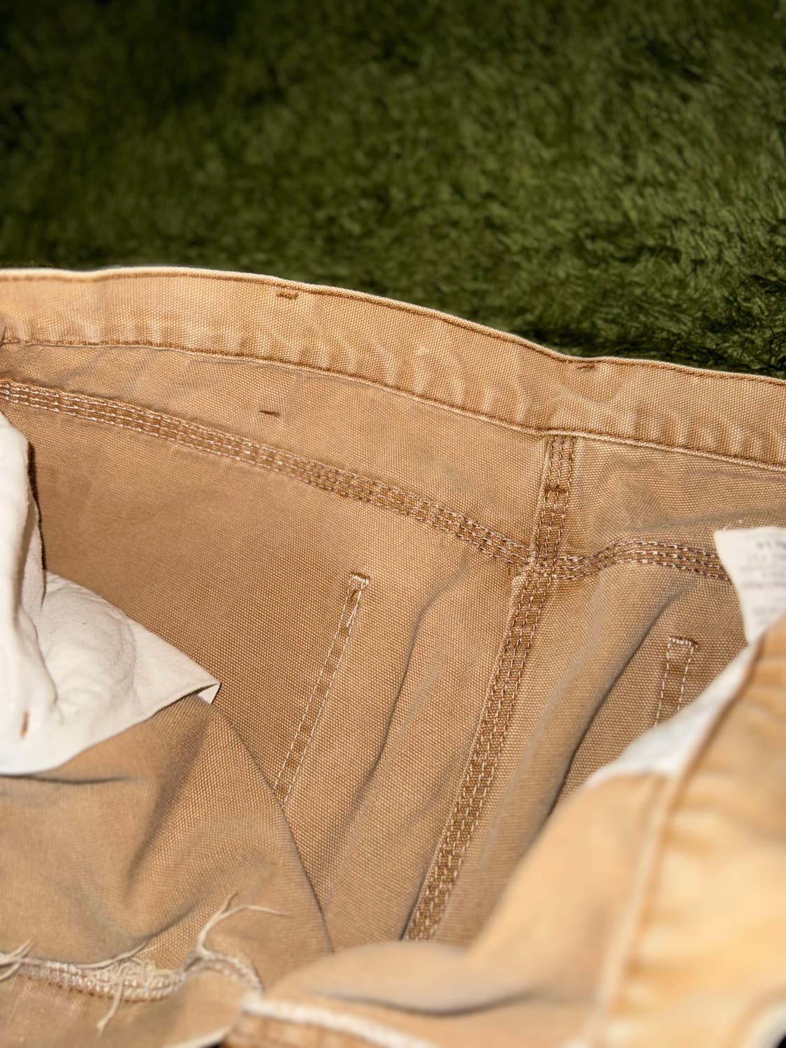 [36X34] 디키즈 덕캔버스 빈티지 페이딩 카펜터 팬츠 베이지 상품이미지4