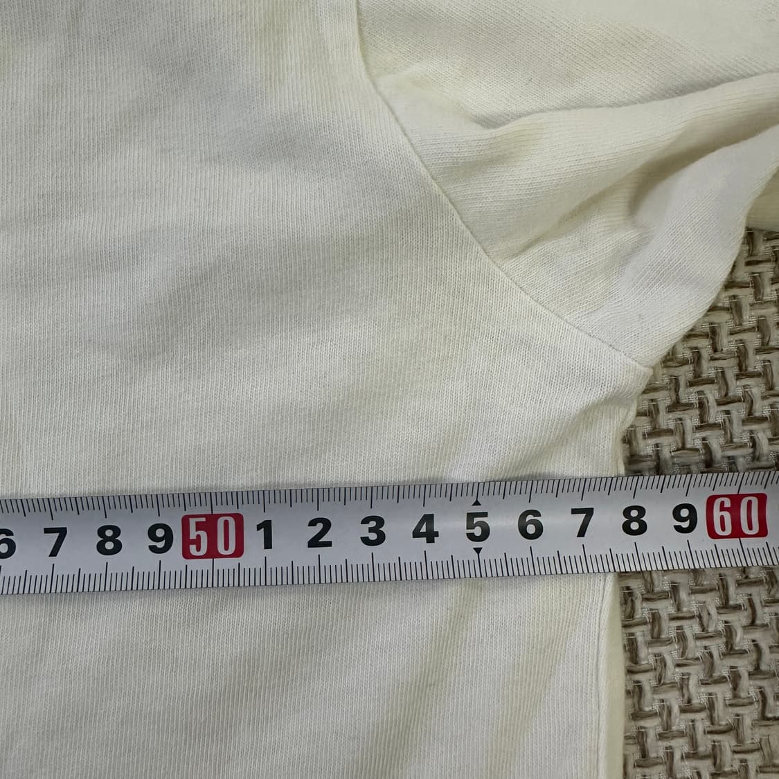 M 커버낫 화이트 로고 오버핏 반팔 0415D 상품이미지5