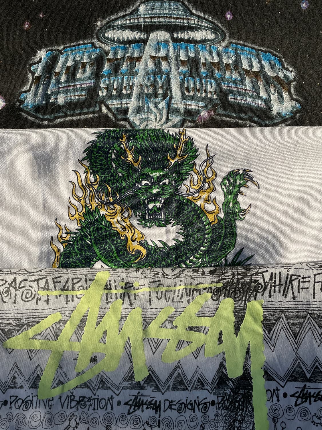 00s Stussy x goodenough tomtom T-shirt 상품이미지1