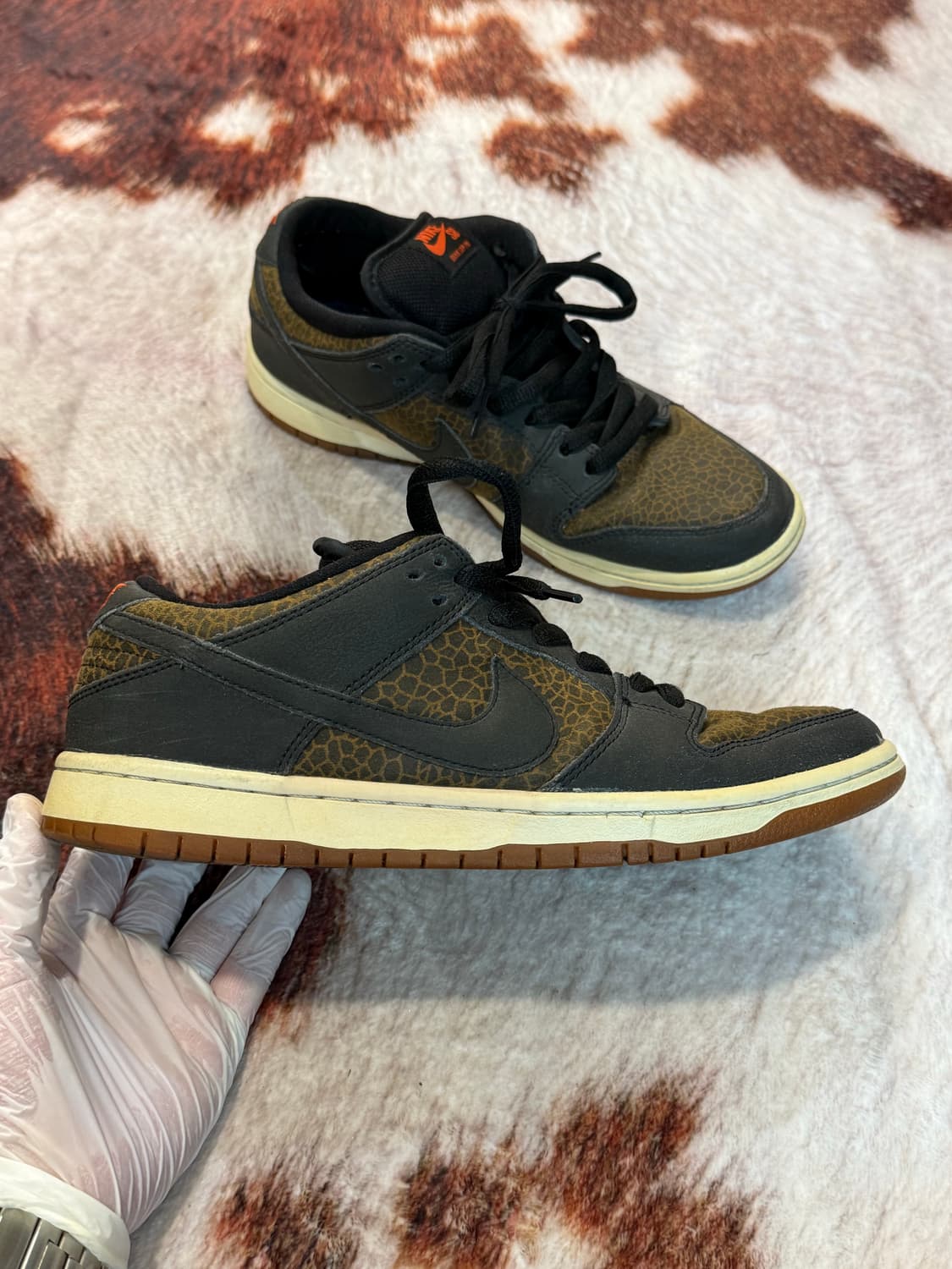 나이키 Nike SB 덩크 로우 지라프 브라운 265mm  상품이미지3