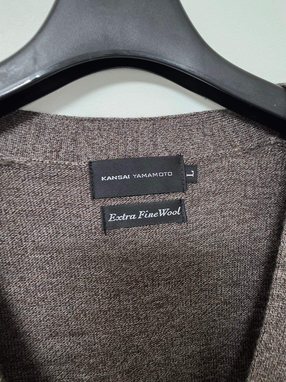 간사이야마모토 100%울 빈티지가디건 Unisex L 상품이미지4