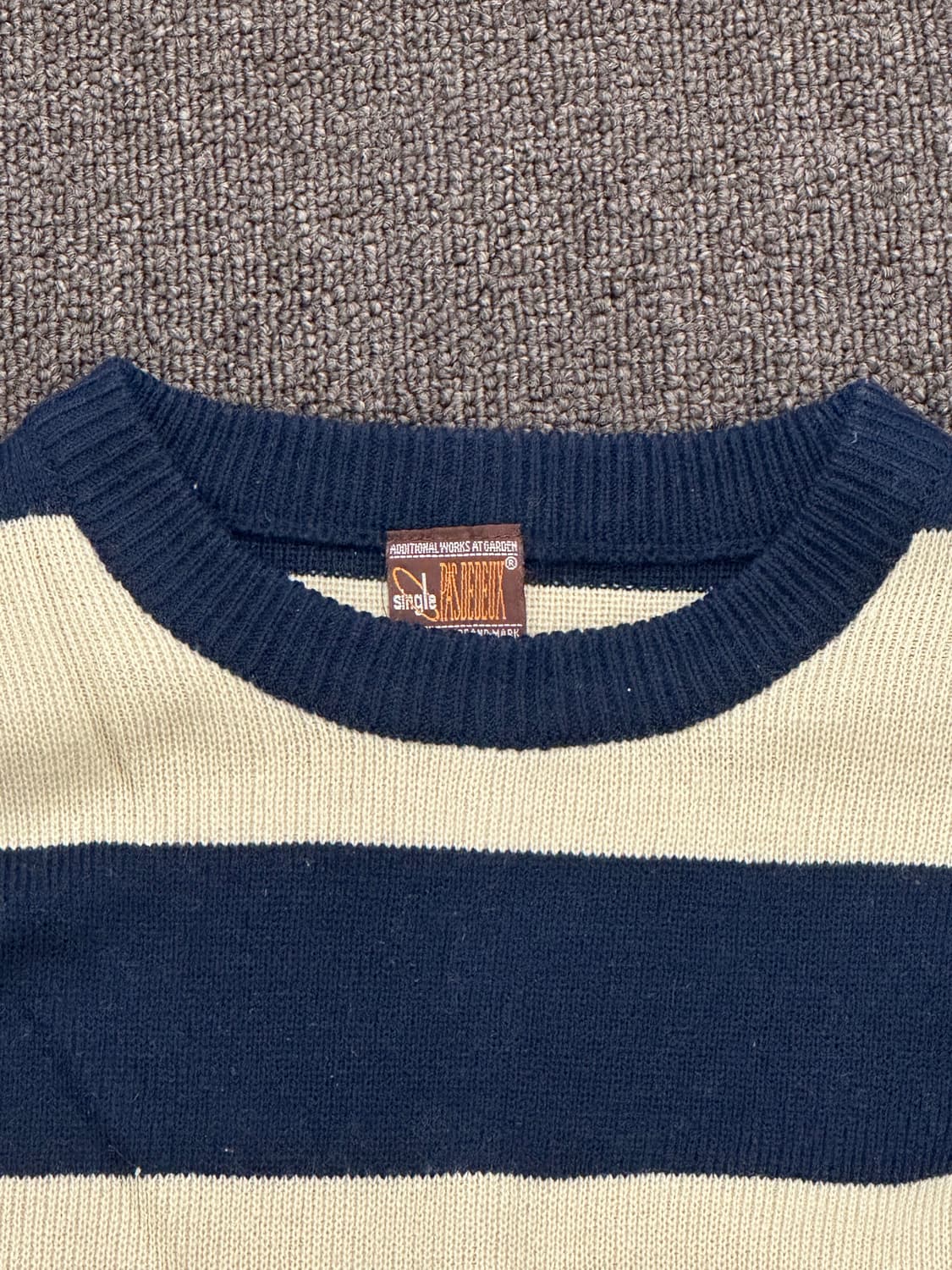 OS)PAS DE DEUX 빈티지 스트라이프 스웨터 상품이미지3