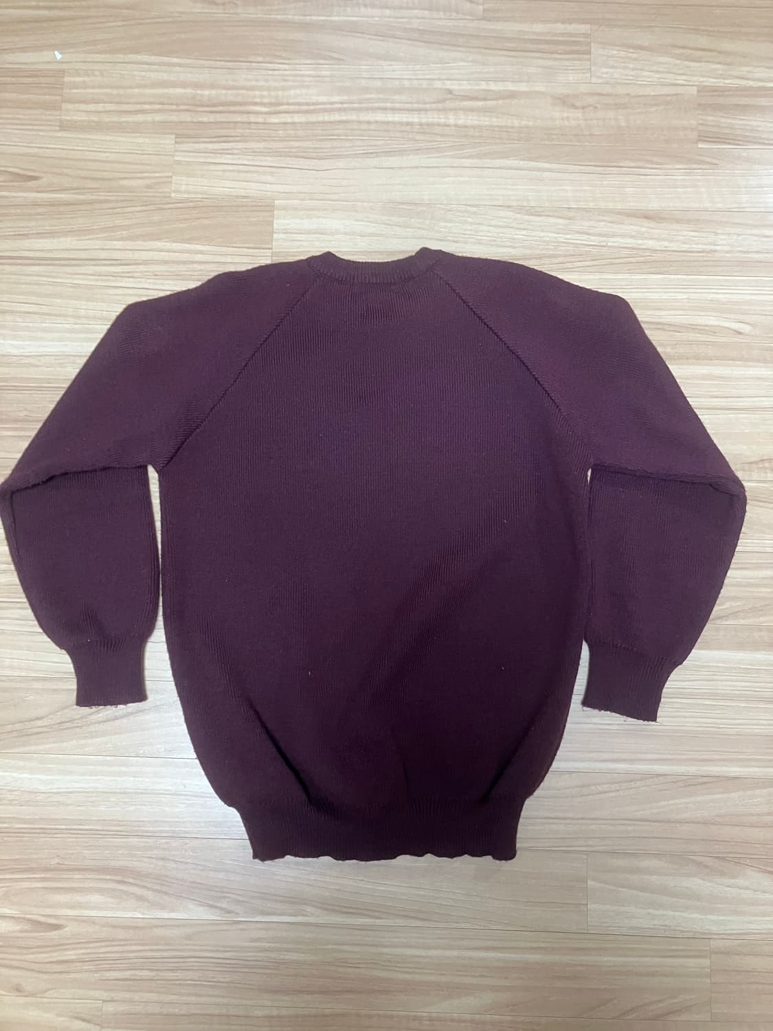 CDG 니트 버건디 상품이미지2