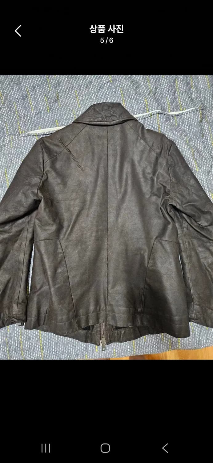 10sei0otto 텐세이오또 가죽자켓 (L) 상품이미지5