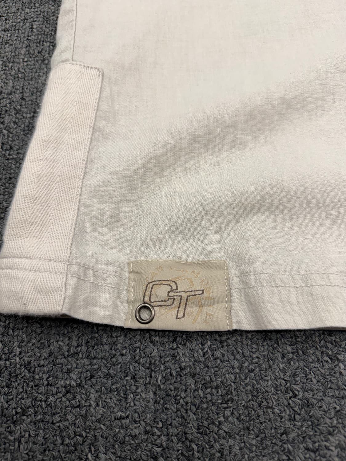 M) Outtrak 빈티지 자수 포켓 반팔셔츠 상품이미지5