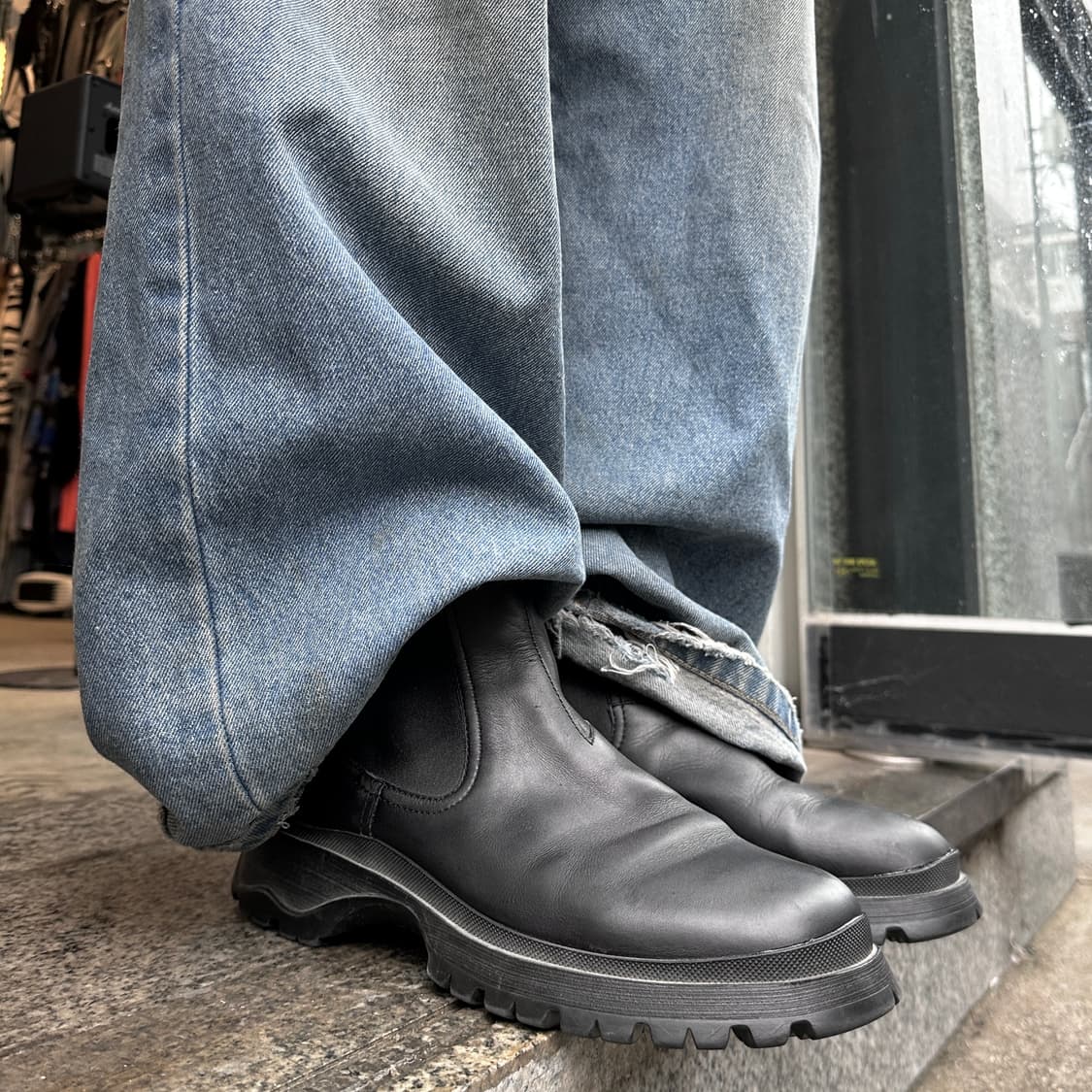 00s 프라다 스포츠 가죽 부츠 상품이미지7