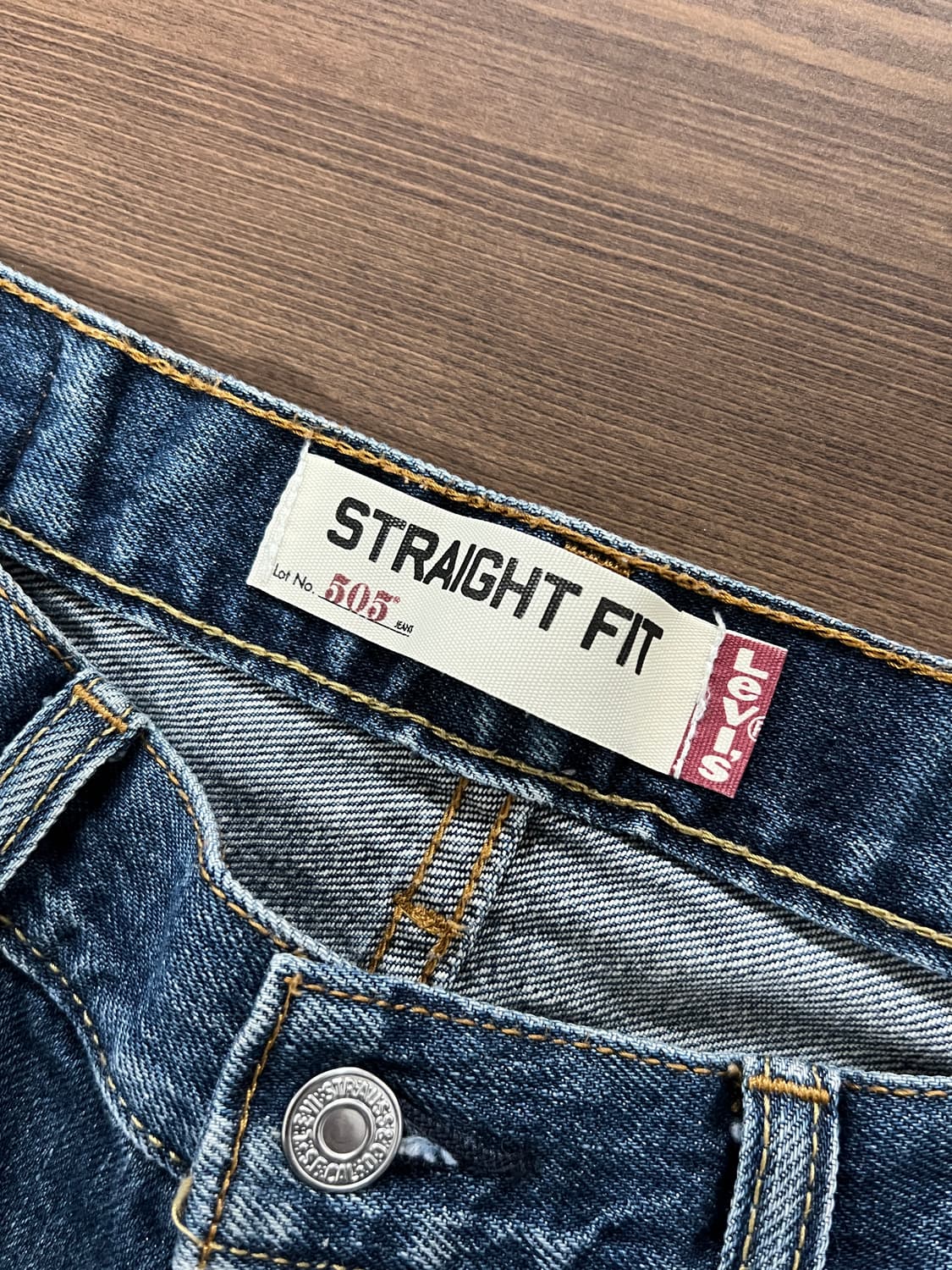 00s Levis 리바이스 505 스트레이트핏 데님 팬츠 상품이미지6