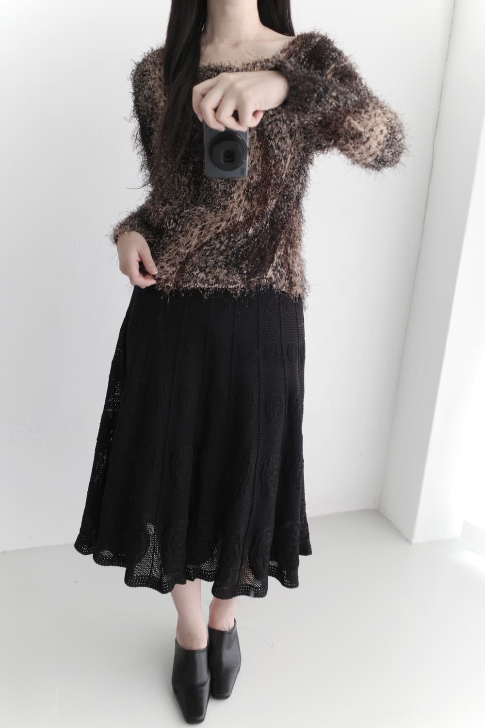 flower knit skirt  상품이미지4
