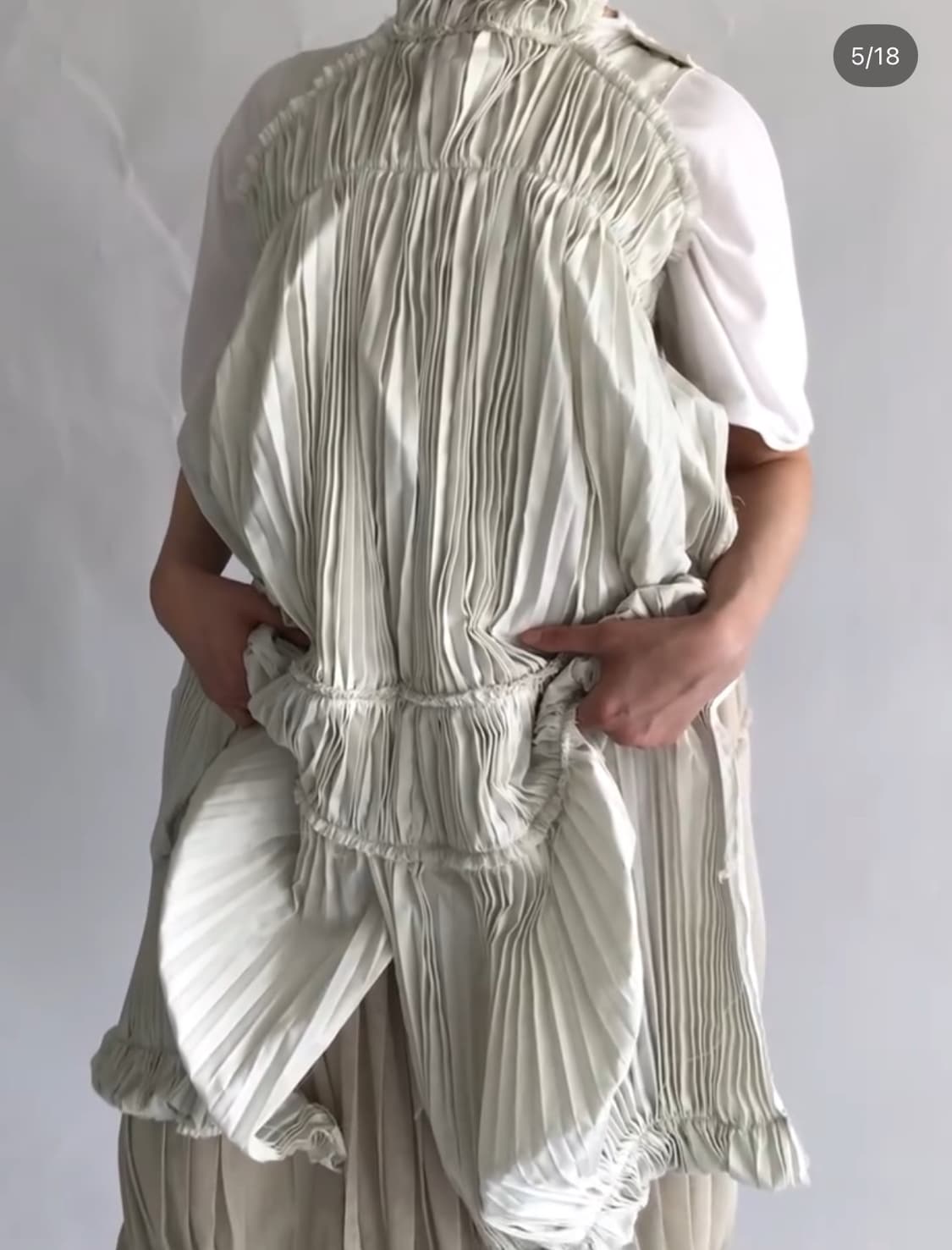 eonts Hand Crease Apron (애옹쓰/에옹쓰) 상품이미지3