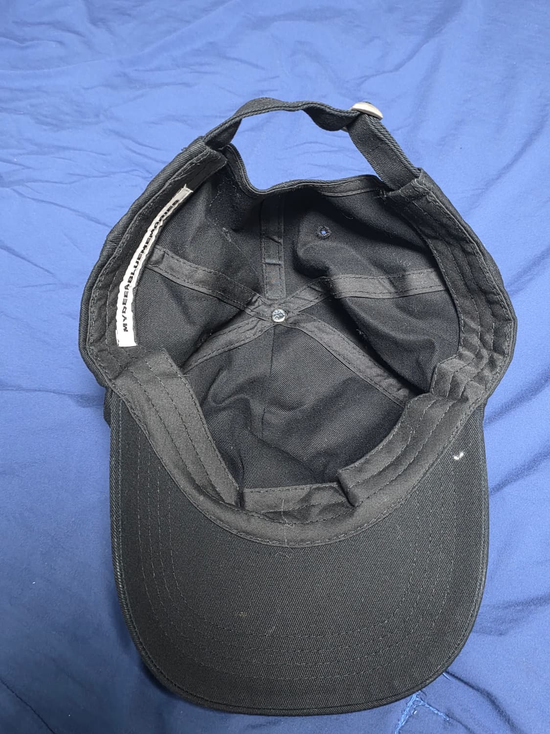 마이딥블루메모리스 캡 상품이미지3