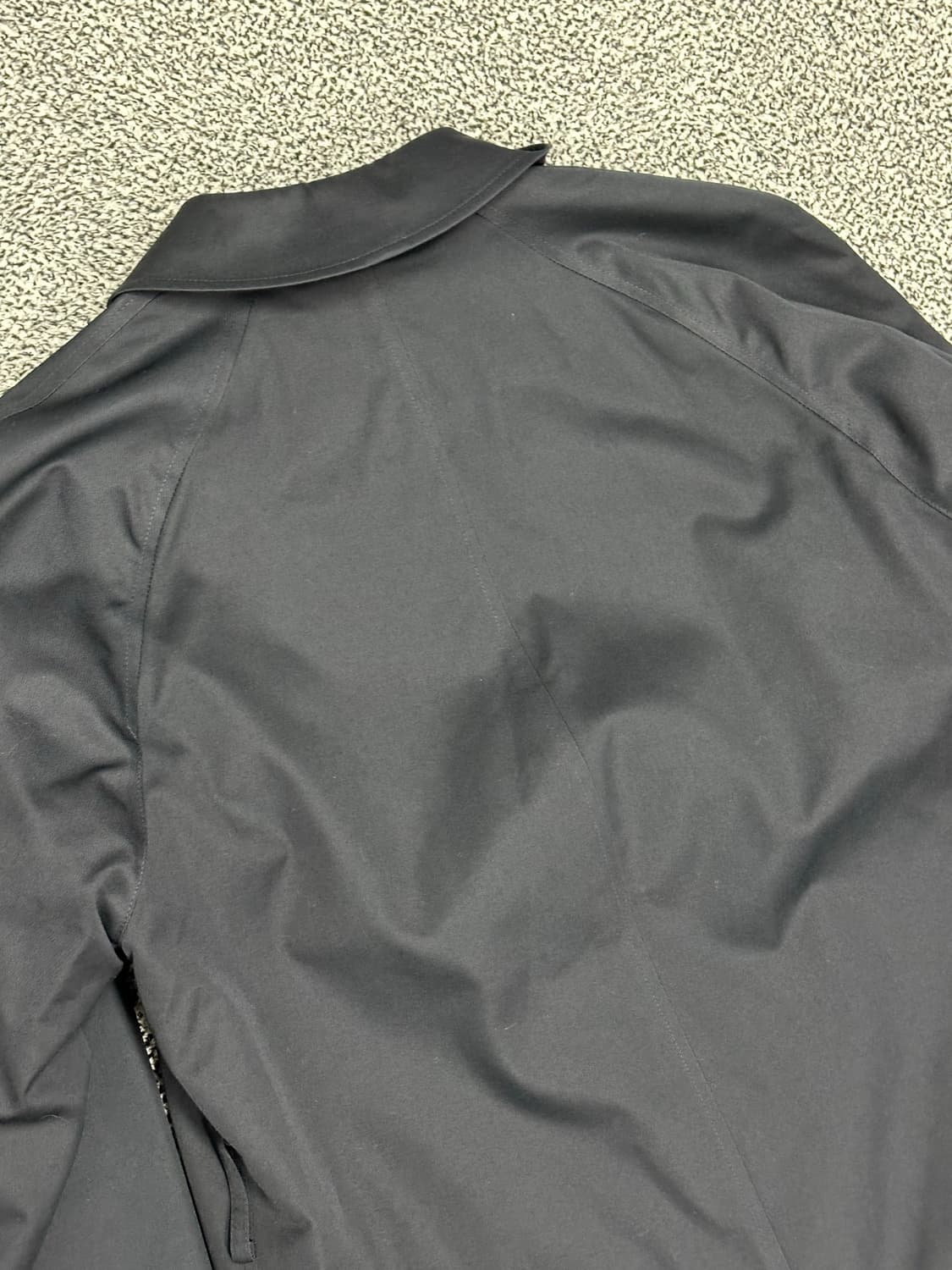 [ 버버리 ] 정품 / 남성95 / 네이비 트렌치 코트 상품이미지6