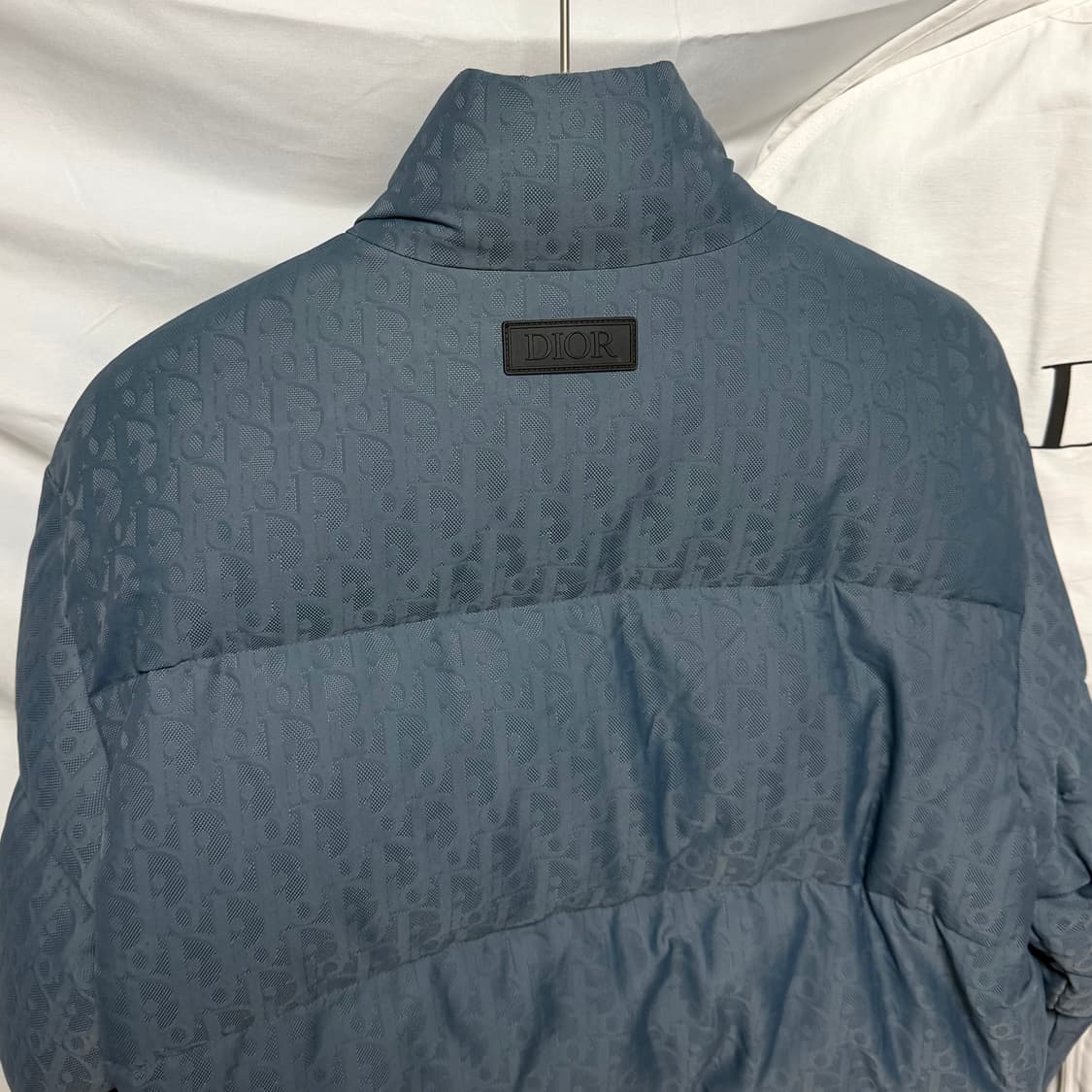 [S+급/46] 디올 오블리크 푸퍼 패딩 블루 풀구성 상품이미지5