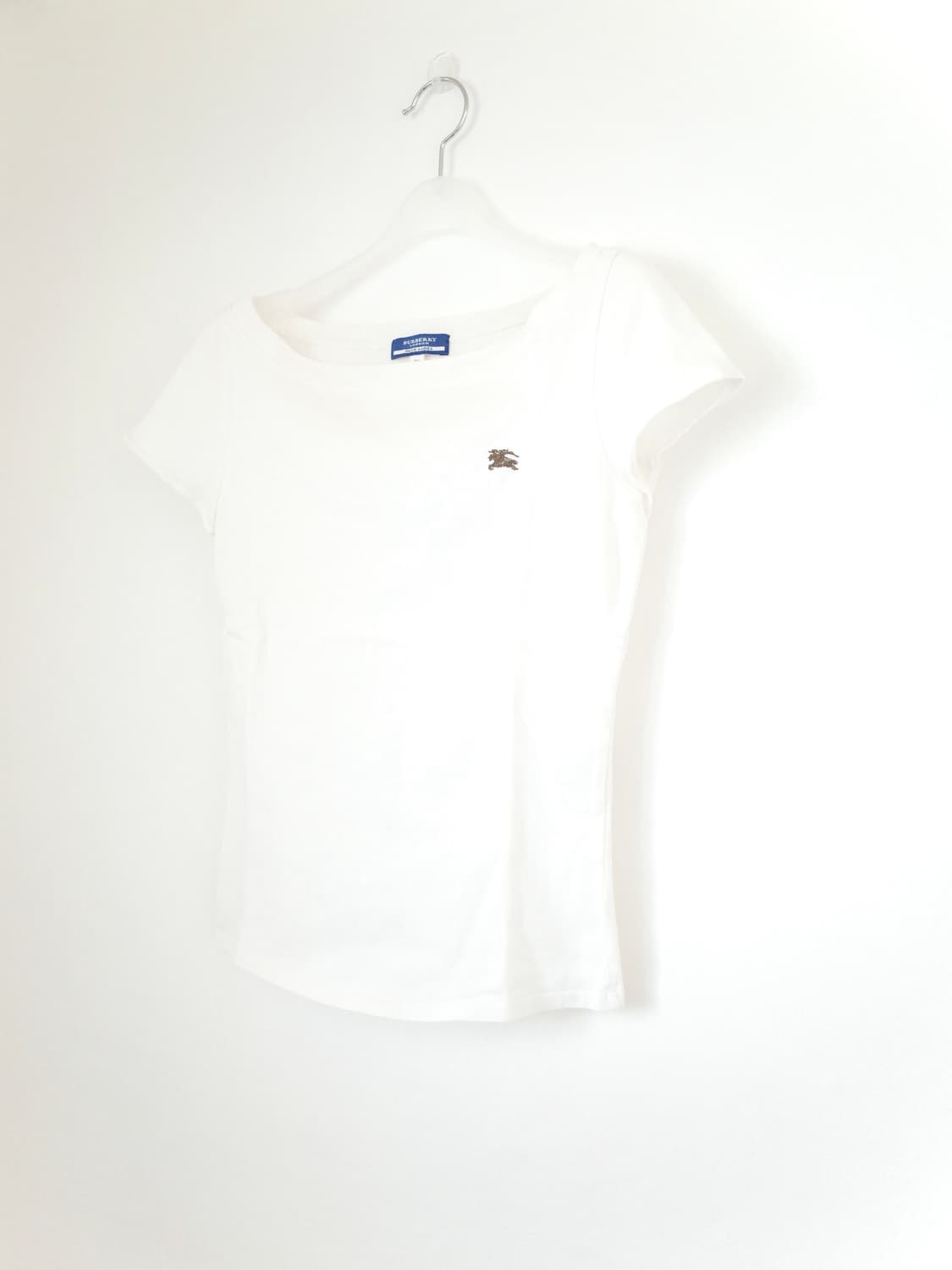 버버리 블루라벨 보트넥 티셔츠 상품이미지1