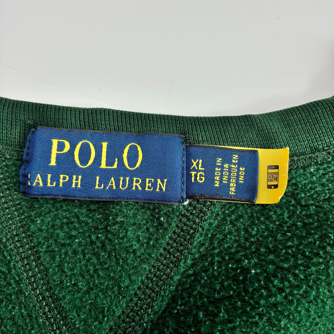 Polo 폴로 랄프로렌 현행QR 딥그린 스웻 맨투맨 상품이미지4
