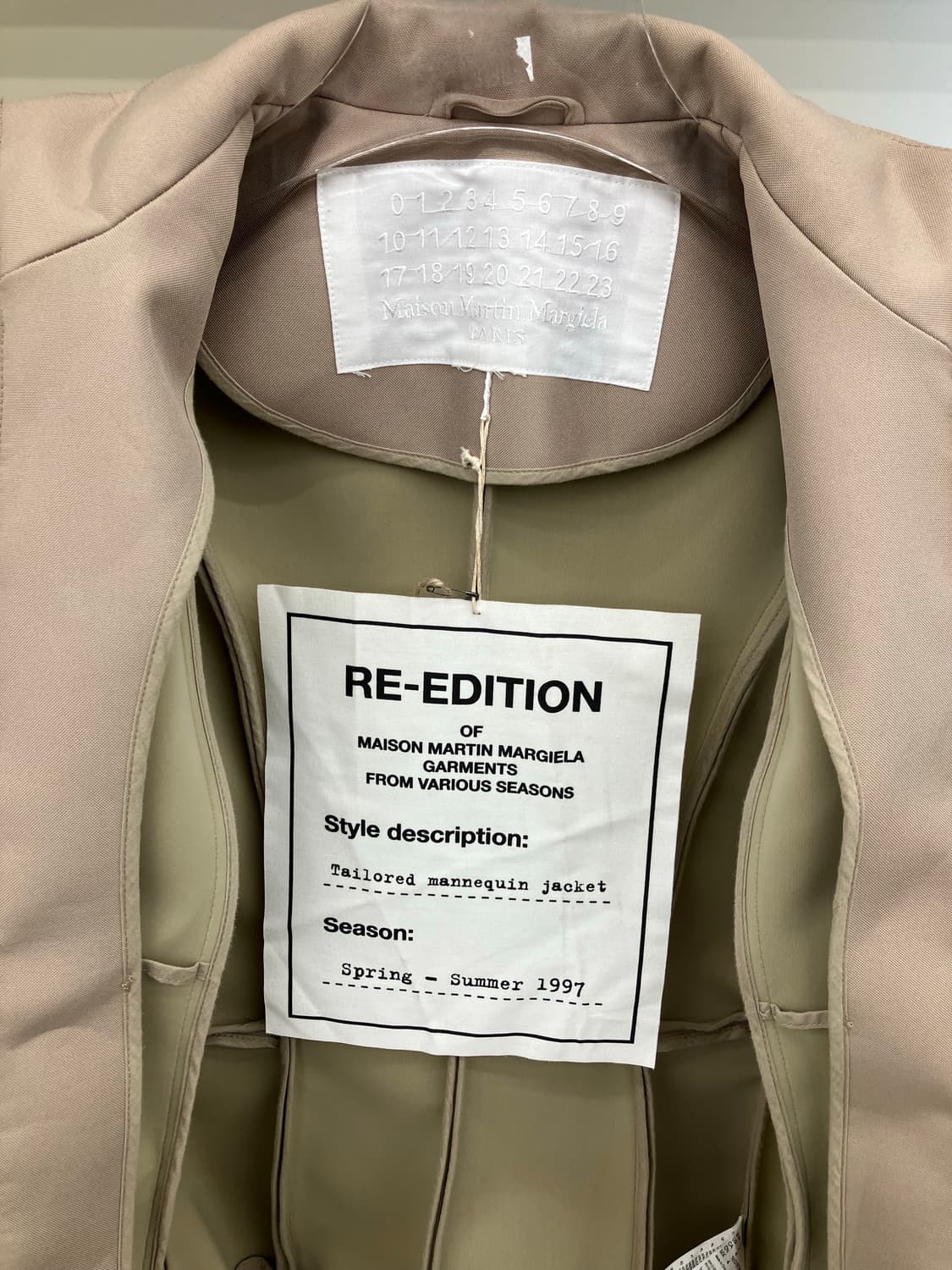 메종 마르지엘라 X H&M 콜라보 자켓 상품이미지4