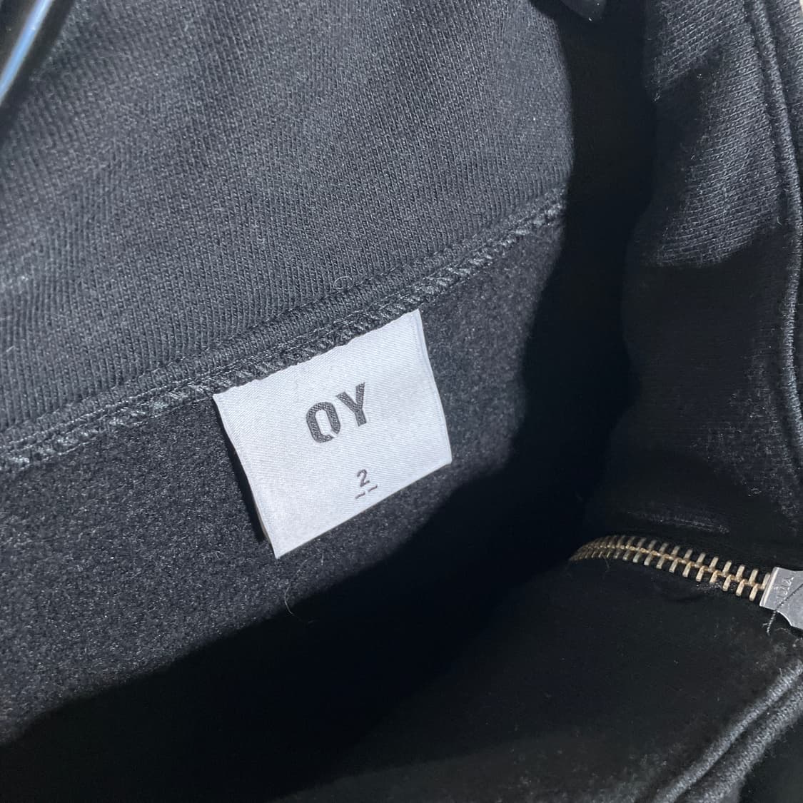 2)OY OPENYARD 지퍼 반집업 맨투맨 스웻셔츠 상품이미지3