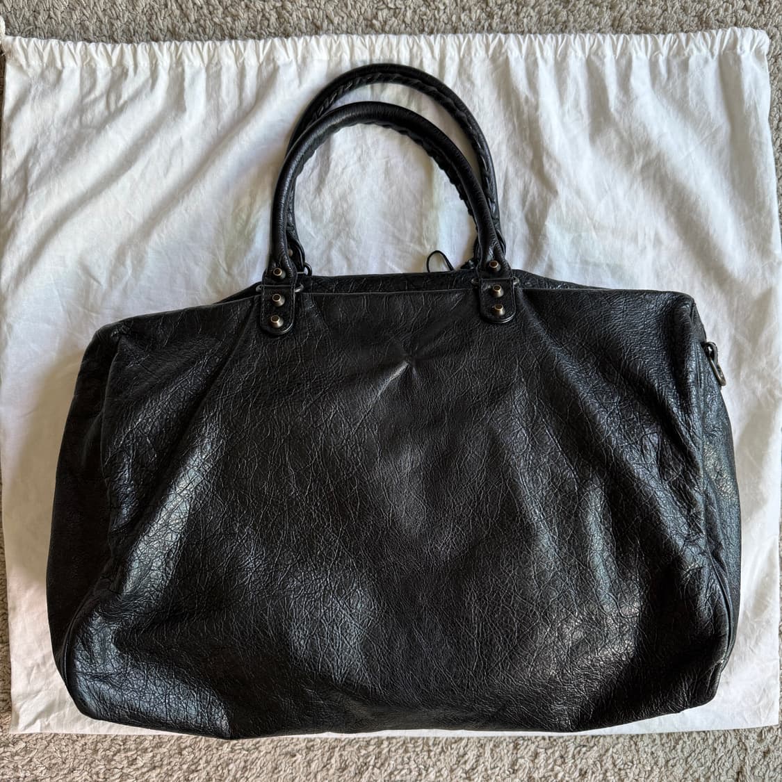 발렌시아가 시티 모터백 라지 상품이미지6