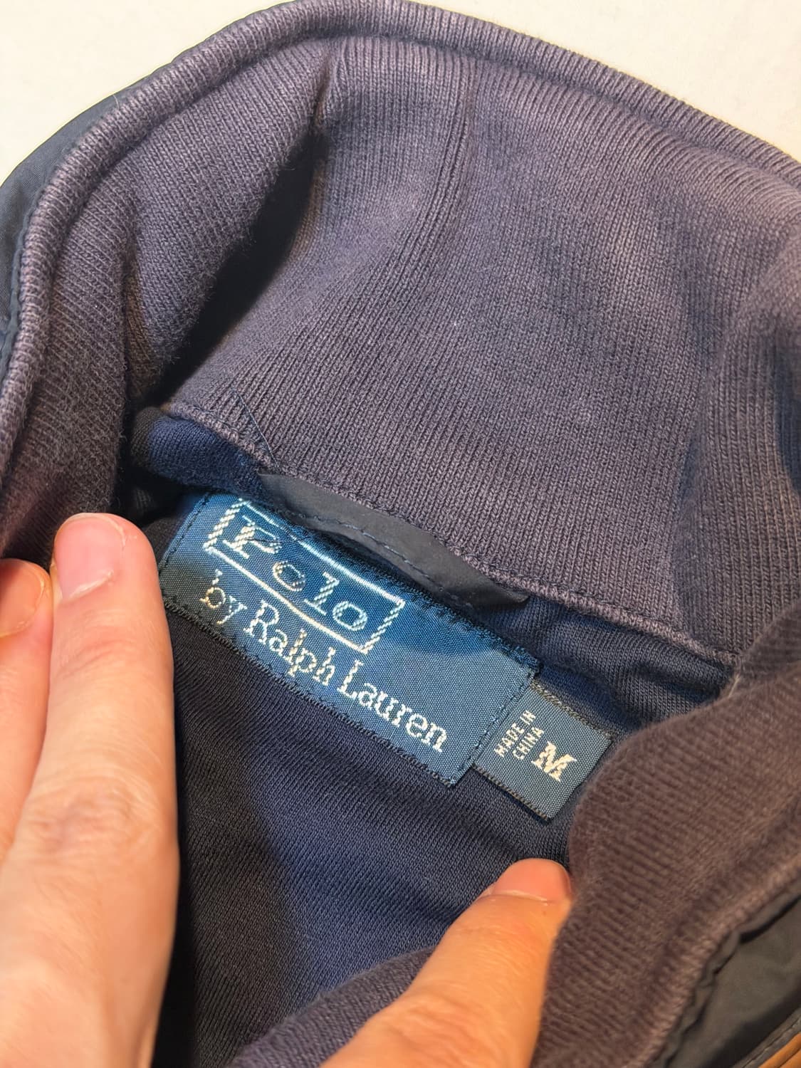 폴로 랄프로렌 폴리쉘 페리 스윙탑 자켓 네이비 상품이미지3