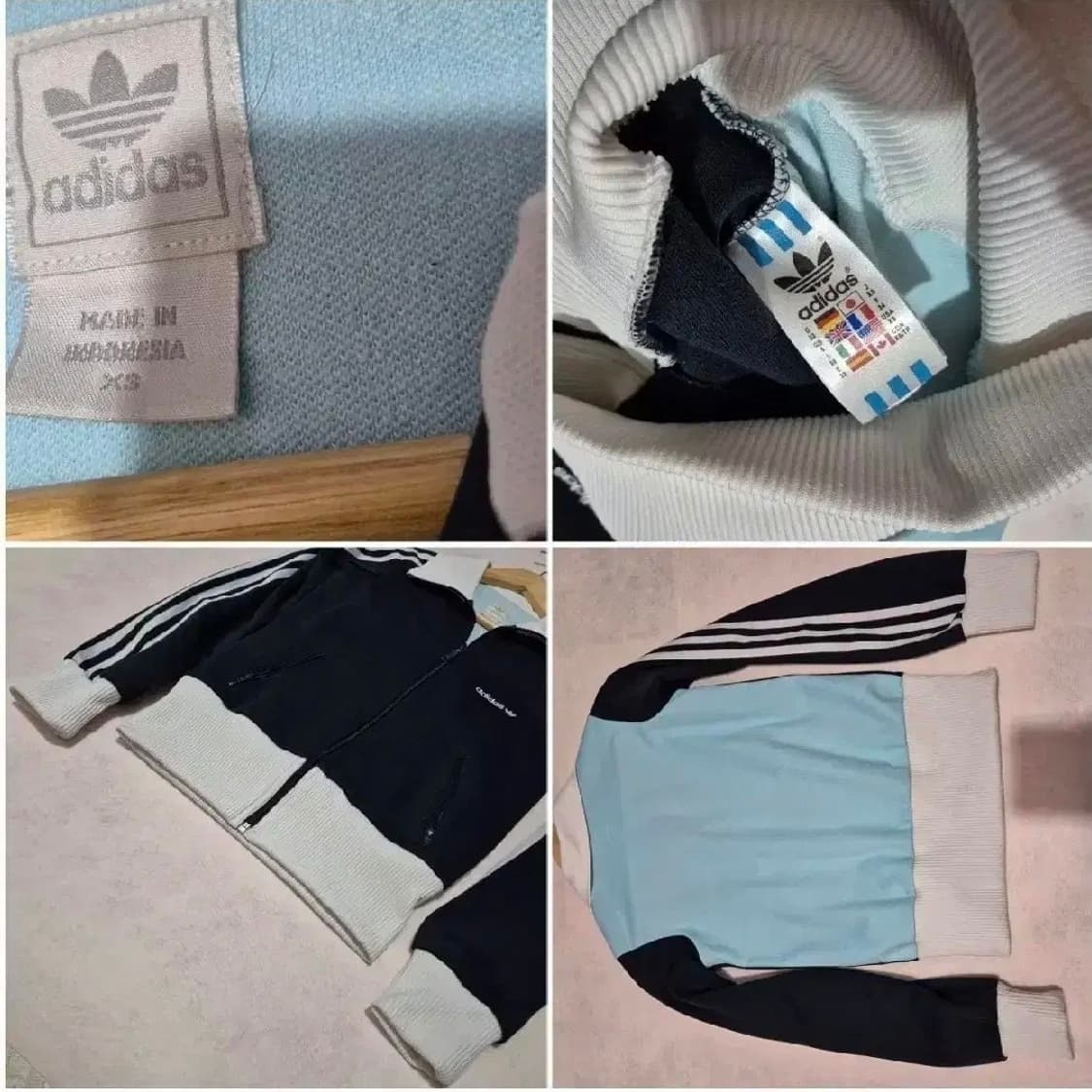 350 ) 아디다스 희긔 유로파 트랙탑 져지 xs 상품이미지4