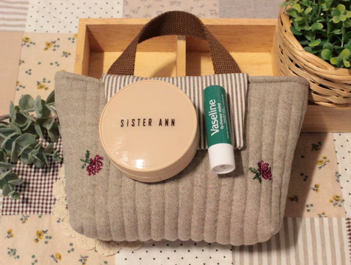 핸드메이드 누빔 손잡이 파우치 상품이미지9