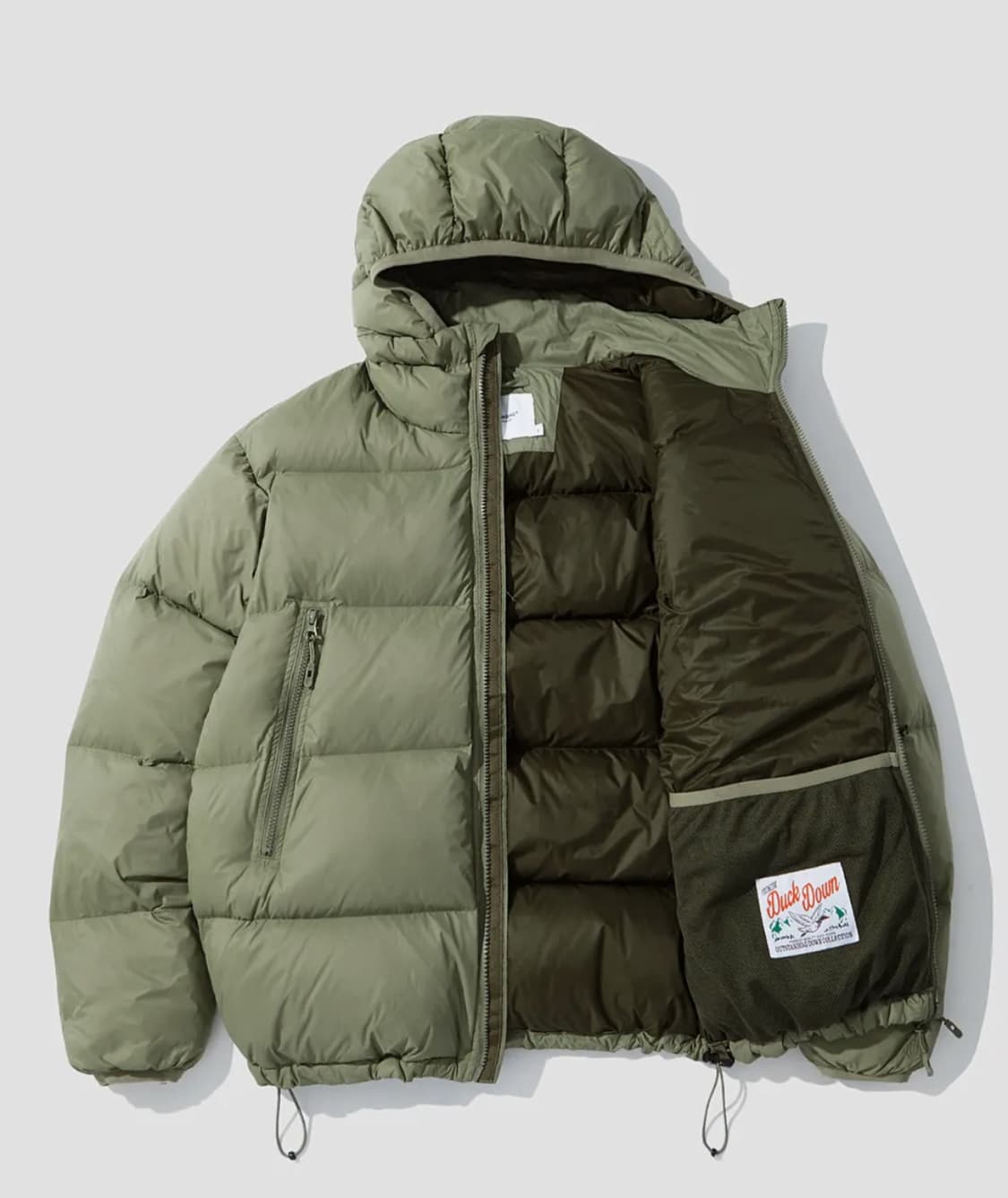 아웃스탠딩 다운파카 올리브 m사이즈 상품이미지1