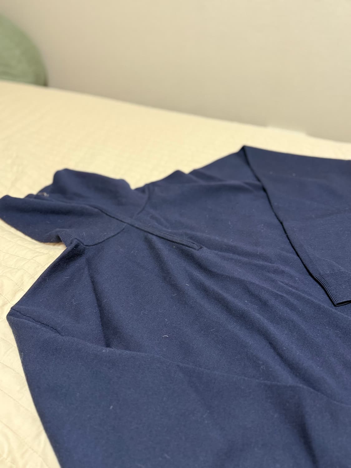 스튜디오니콜슨 하프집업 네이비 5g 상품이미지2