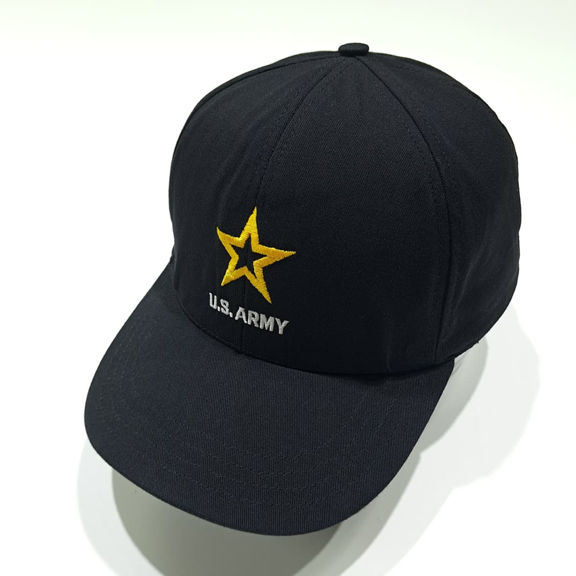 U.S. ARMY 미국판 블랙 자수 볼캡 모자 P2091 상품이미지2