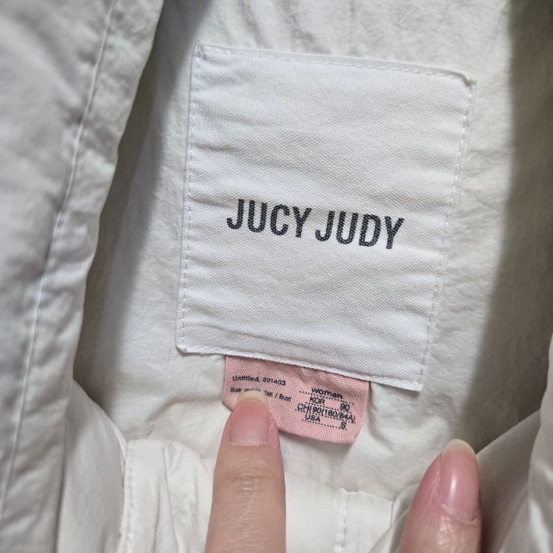 쥬시쥬디 여성 덕다운 숏패딩  상품이미지5