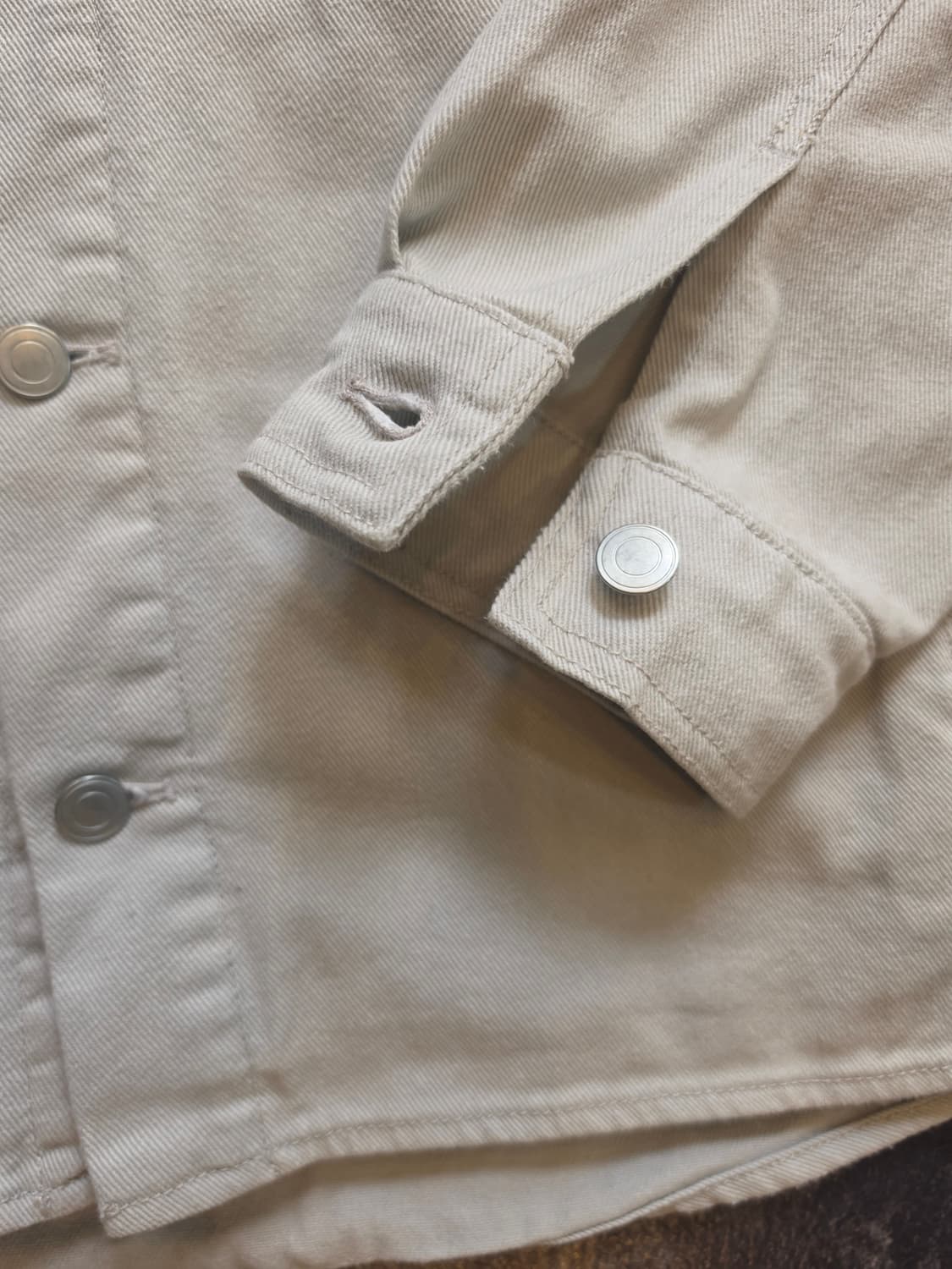 US N THEM 크림 코듀로이 셔켓 자켓 (100 / 레트로 감성) 상품이미지2